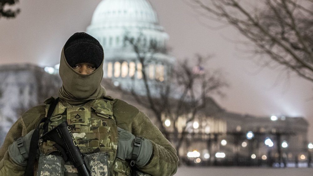 Michigan National Guard Provides Support at U.S. Capitol