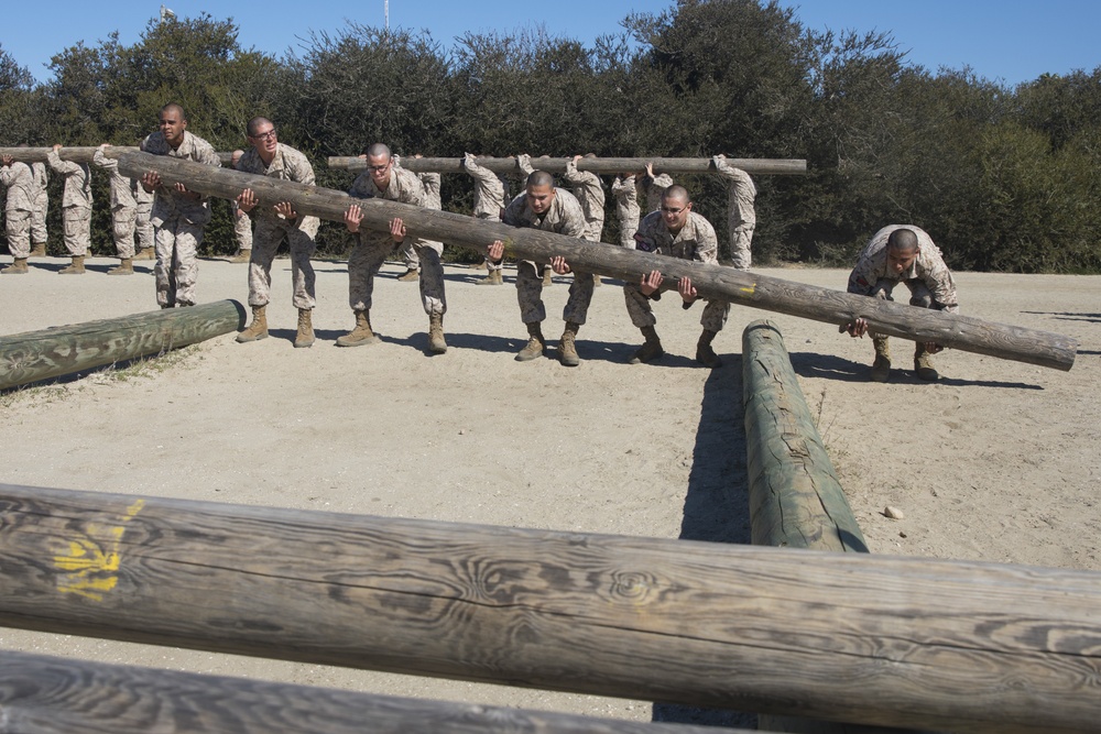 Charlie Company Log Drills