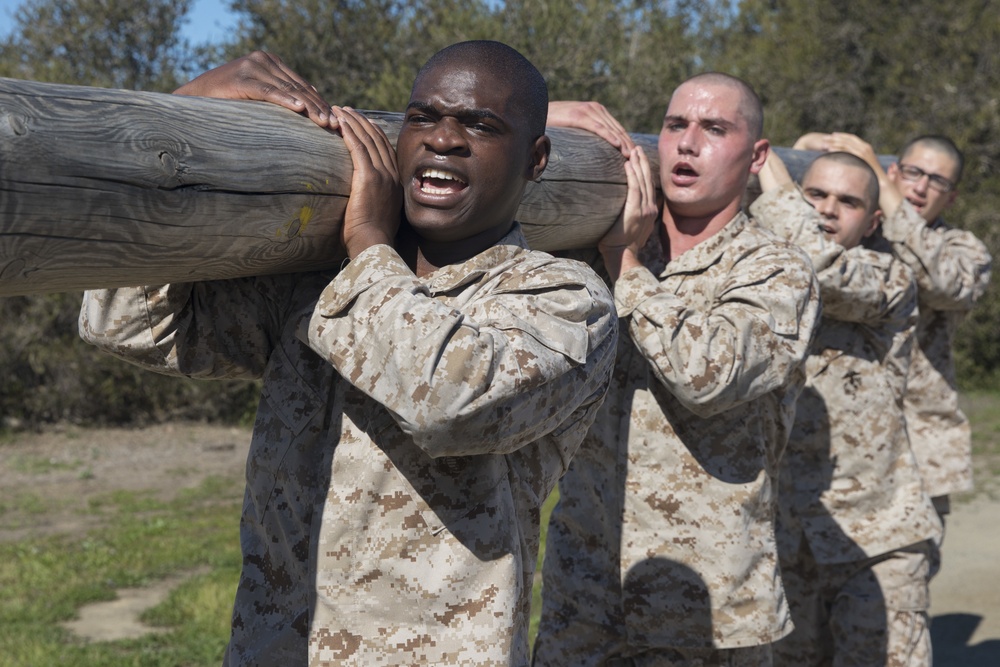 Charlie Company Log Drills