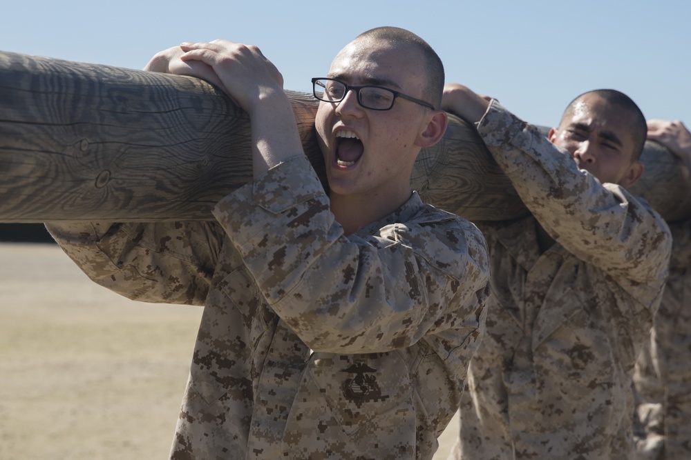 Charlie Company Log Drills
