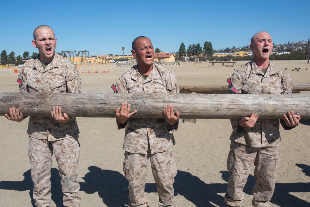 Charlie Company Log Drills