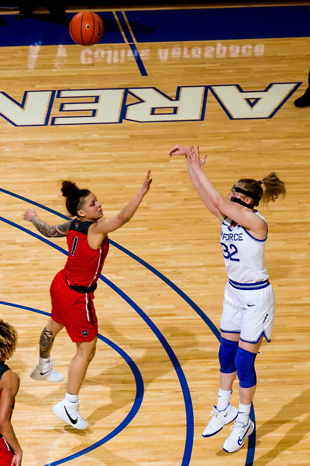 Air Force Women's Basketball Vs. University of New Mexico Feb 2021