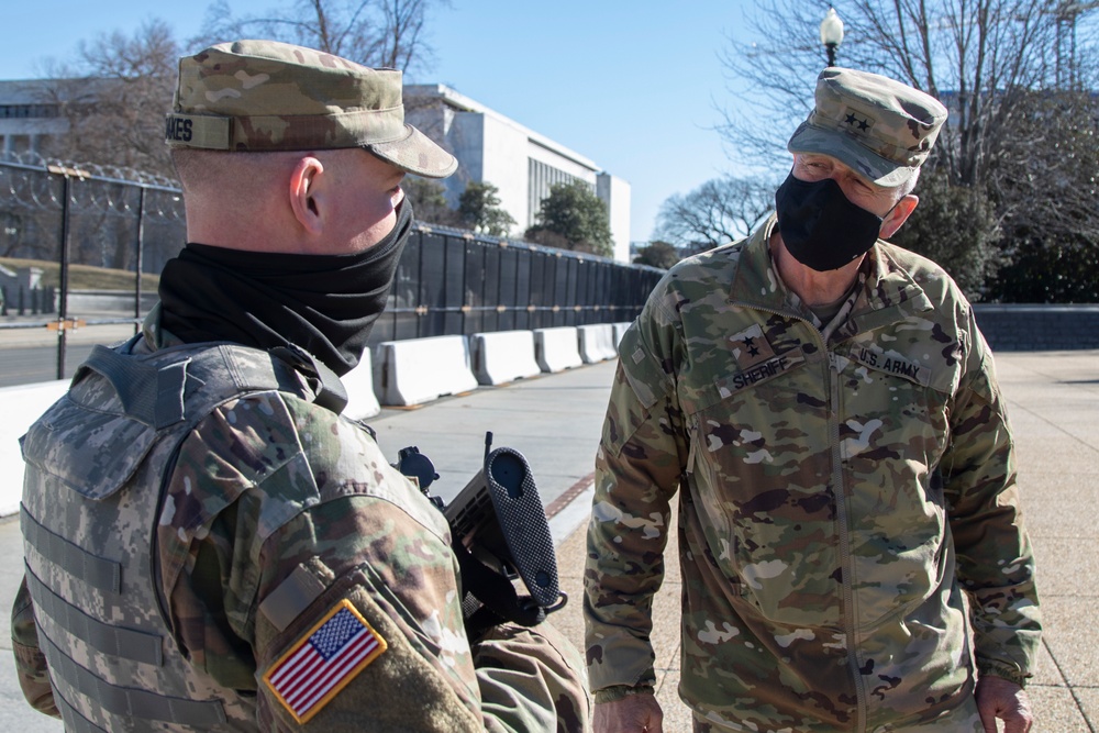 JADOC Commander Visits Michigan National Guard in DC