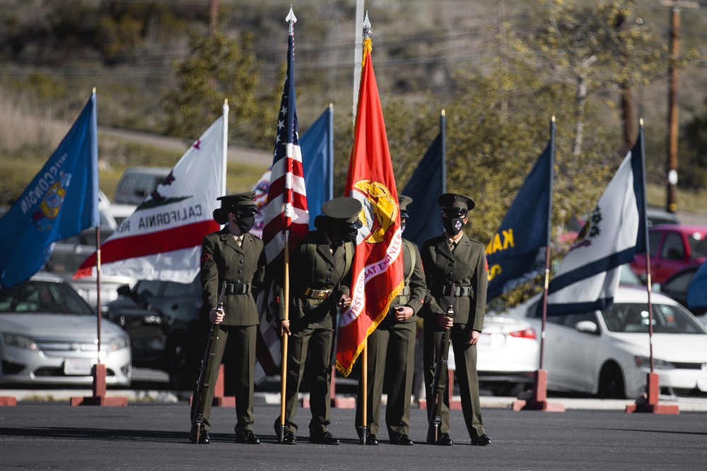 1st Combat Engineer Battalion Colors Rededication Ceremony