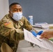 U.S. Soldiers support the newly opened COVID-19 Paterson Community Vaccination Center