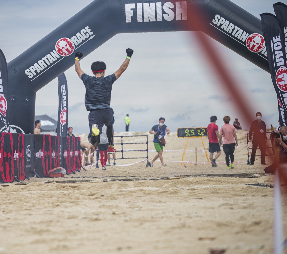 Okinawa hosts first ever Spartan Race on Chura Sun Beach