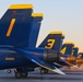 The Blue Angels F/A-18 Super Hornets at NAF El Centro