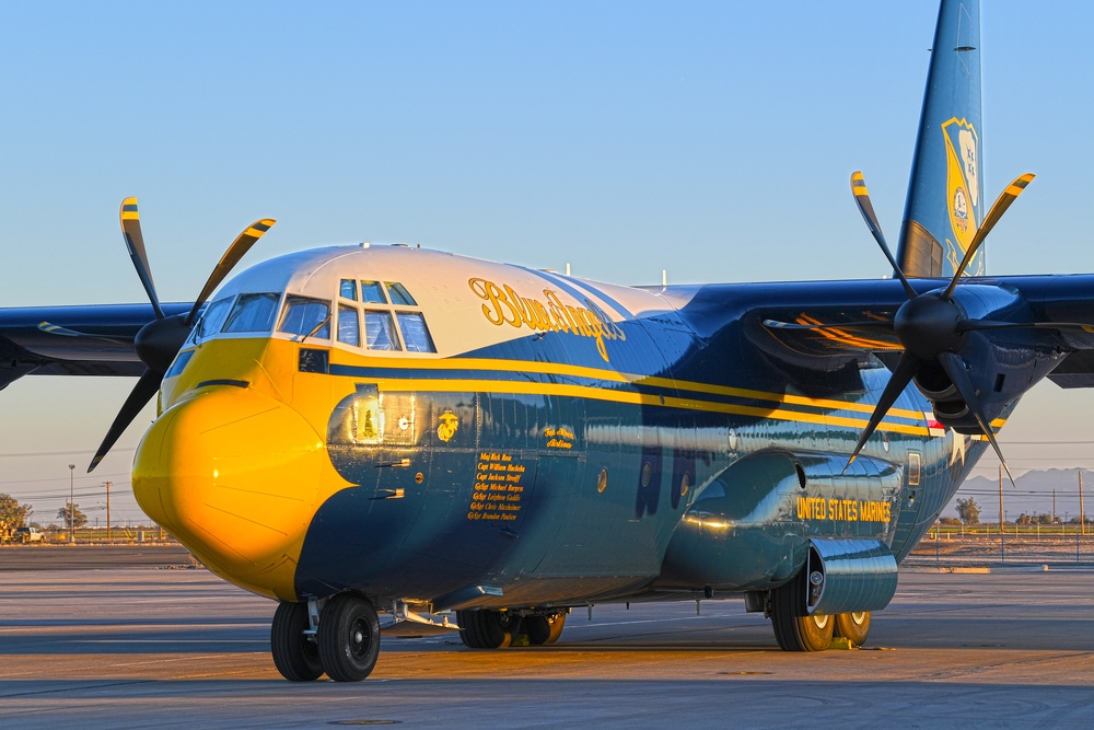 The &quot;Fat Albert&quot; C-130J Super Hercules at NAF El Centro