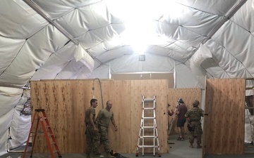 435 AEW Airmen support OOQ, build out base