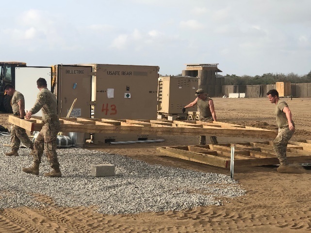 435 AEW Airmen support OOQ, build out base