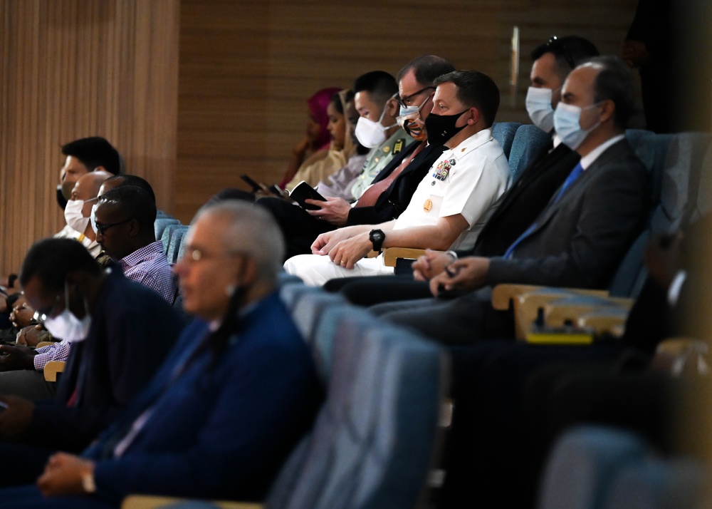 CJTF-HOA leadership attends National Assembly in Djibouti