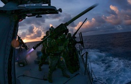 2nd LAAD, 31st MEU conducts live fire exercise from Mark VI