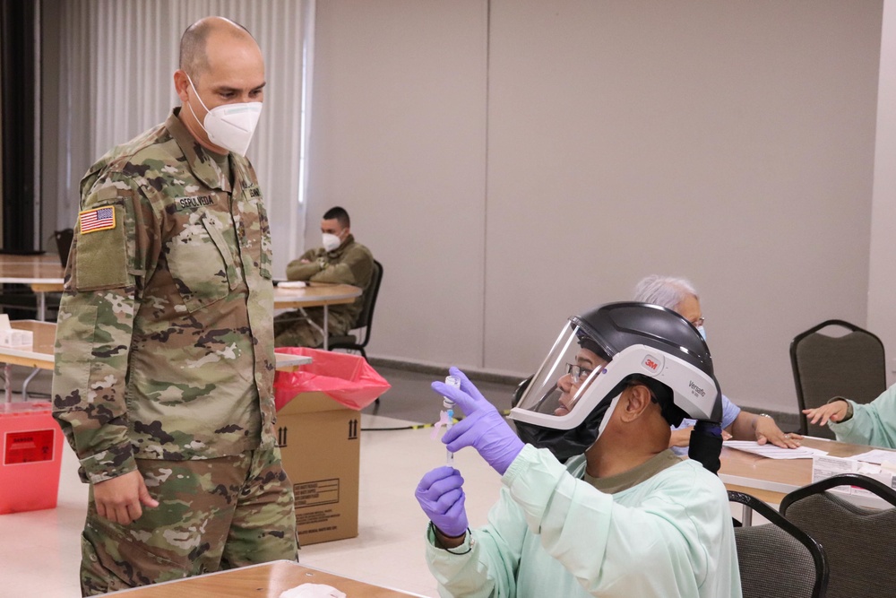 With New PPE Puerto Rico National Guard Medics