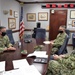 NAVIFOR Force Master Chief Twiford Visits CIWT and IWTC Corry Station, Observes and Discusses IW Training