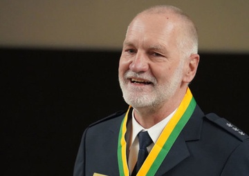 German police liaison awarded the Order of the Marechaussee