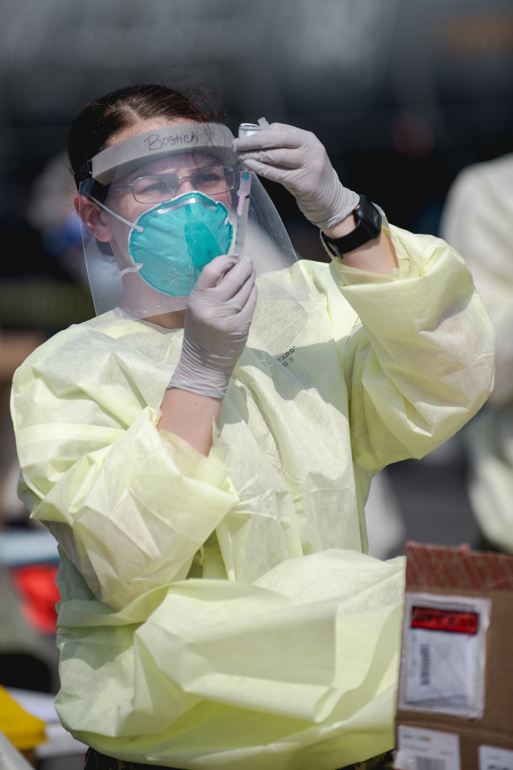 USS Philippine Sea Sailors Receive COVID-19 Vaccine