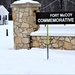 Winter views at Fort McCoy's Commemorative Area