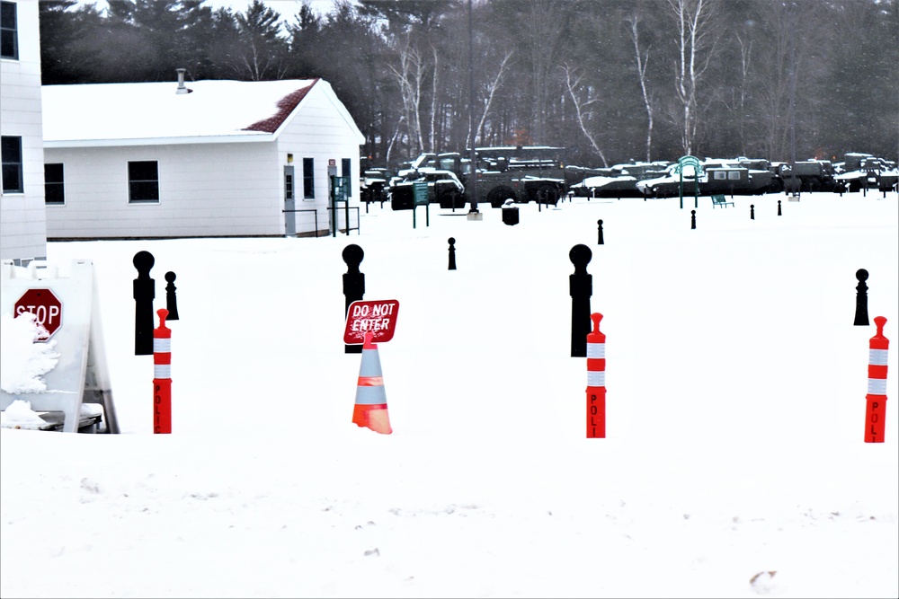 Winter views at Fort McCoy's Commemorative Area