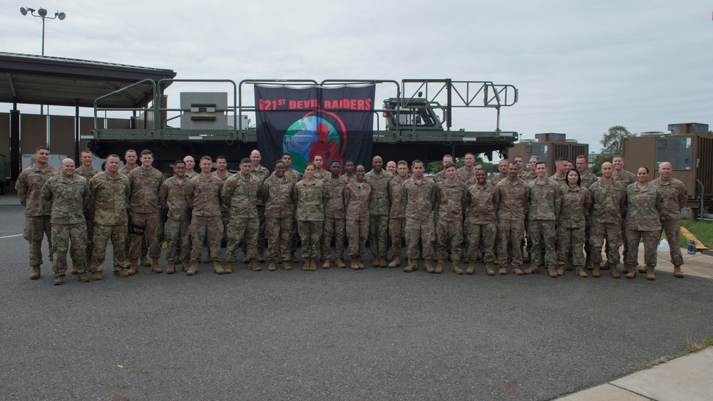 CMSAF Wright visits Devil Raiders