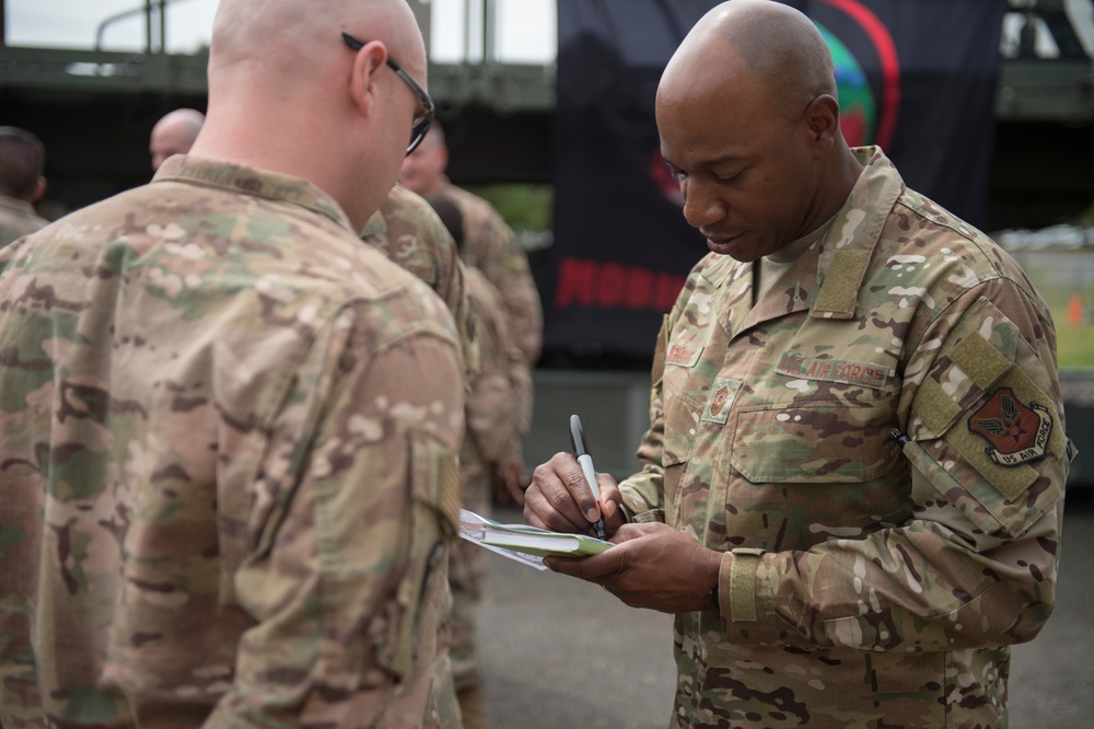 CMSAF Wright visits Devil Raiders