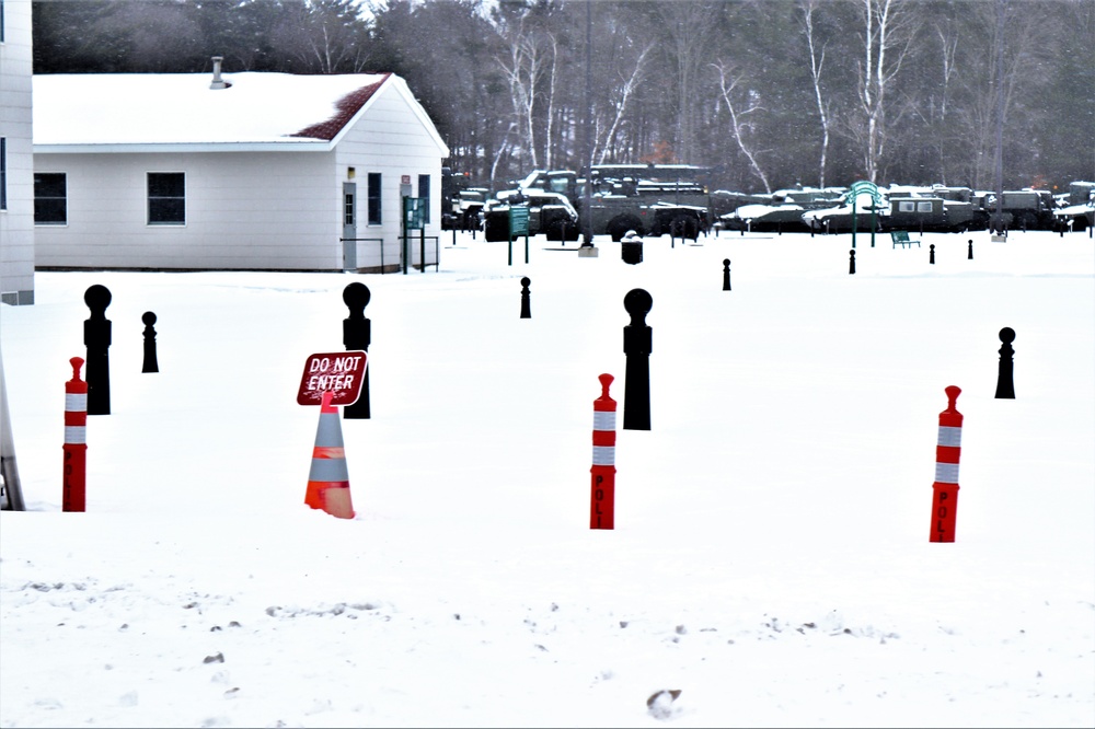 Winter views at Fort McCoy's Commemorative Area