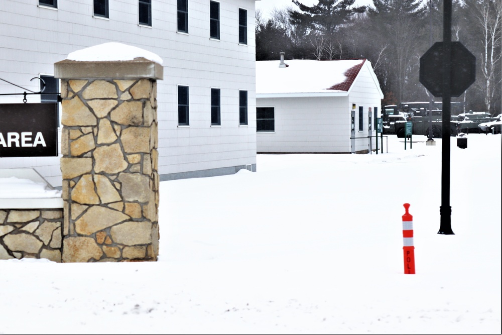 Winter views at Fort McCoy's Commemorative Area