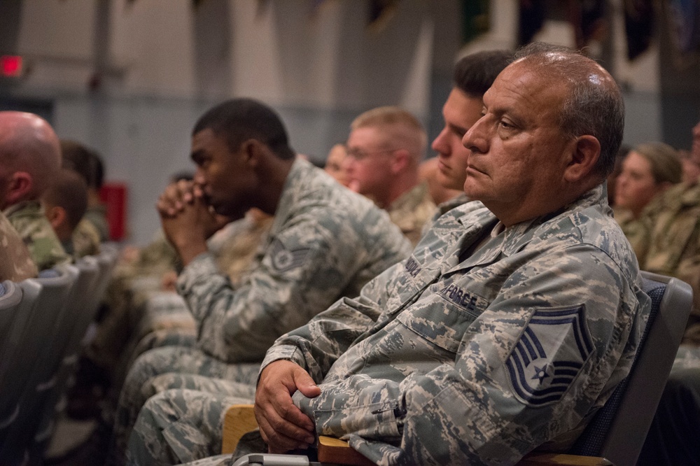 CMSAF Wright visits Devil Raiders