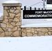 Winter views at Fort McCoy's Commemorative Area