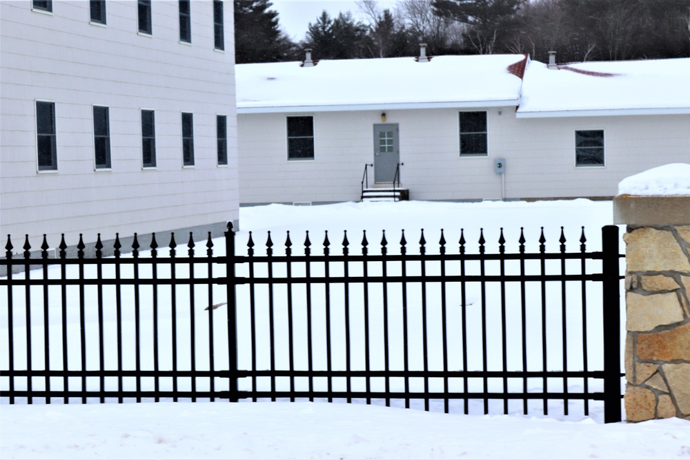 Winter views at Fort McCoy's Commemorative Area