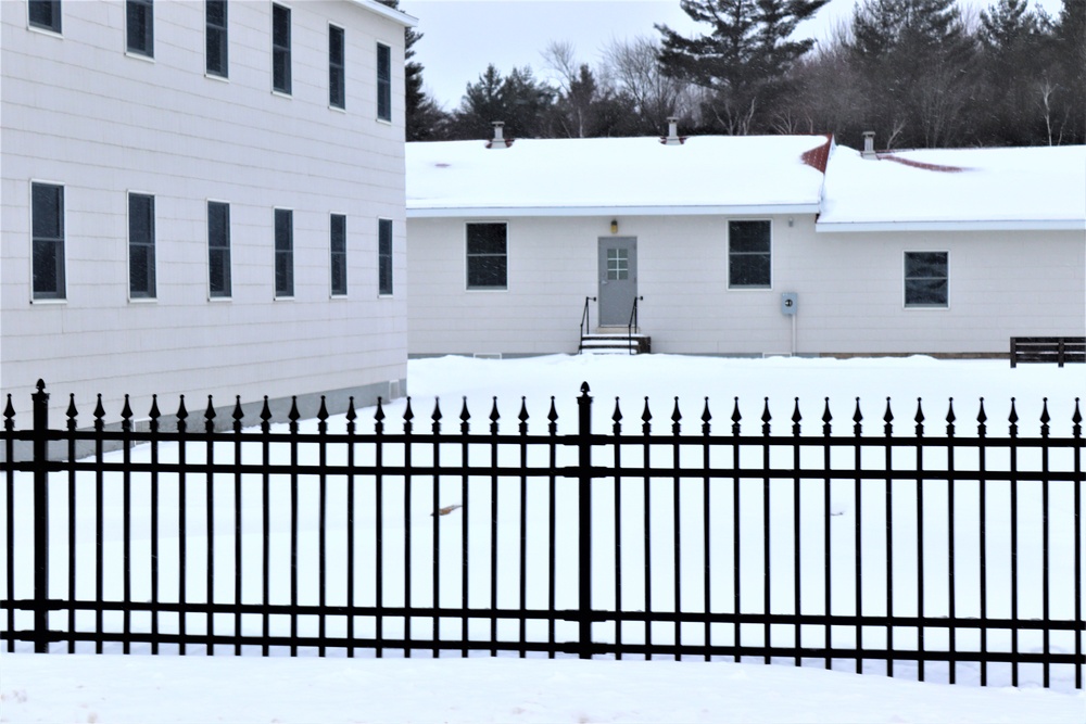 Winter views at Fort McCoy's Commemorative Area