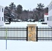 Winter views at Fort McCoy's Commemorative Area