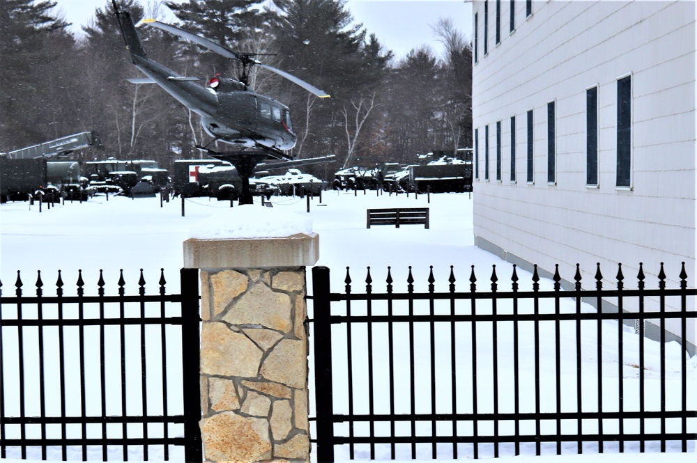 Winter views at Fort McCoy's Commemorative Area