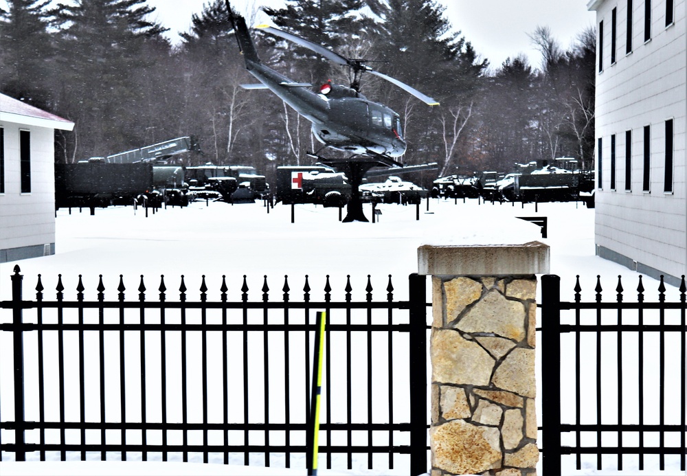 Winter views at Fort McCoy's Commemorative Area