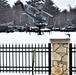 Winter views at Fort McCoy's Commemorative Area