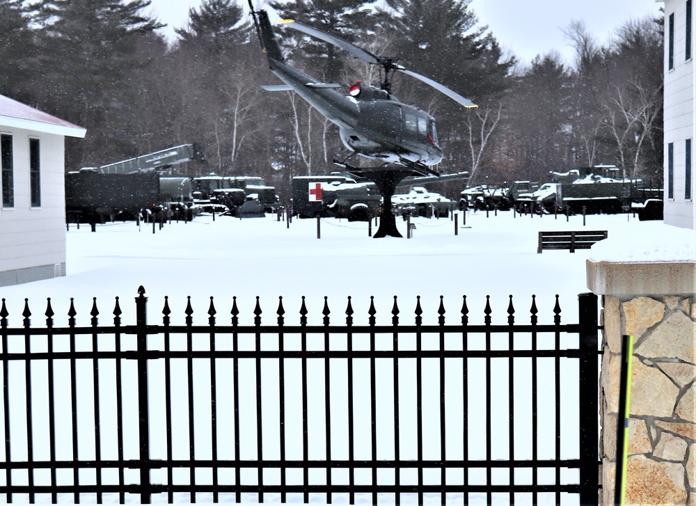 Winter views at Fort McCoy's Commemorative Area