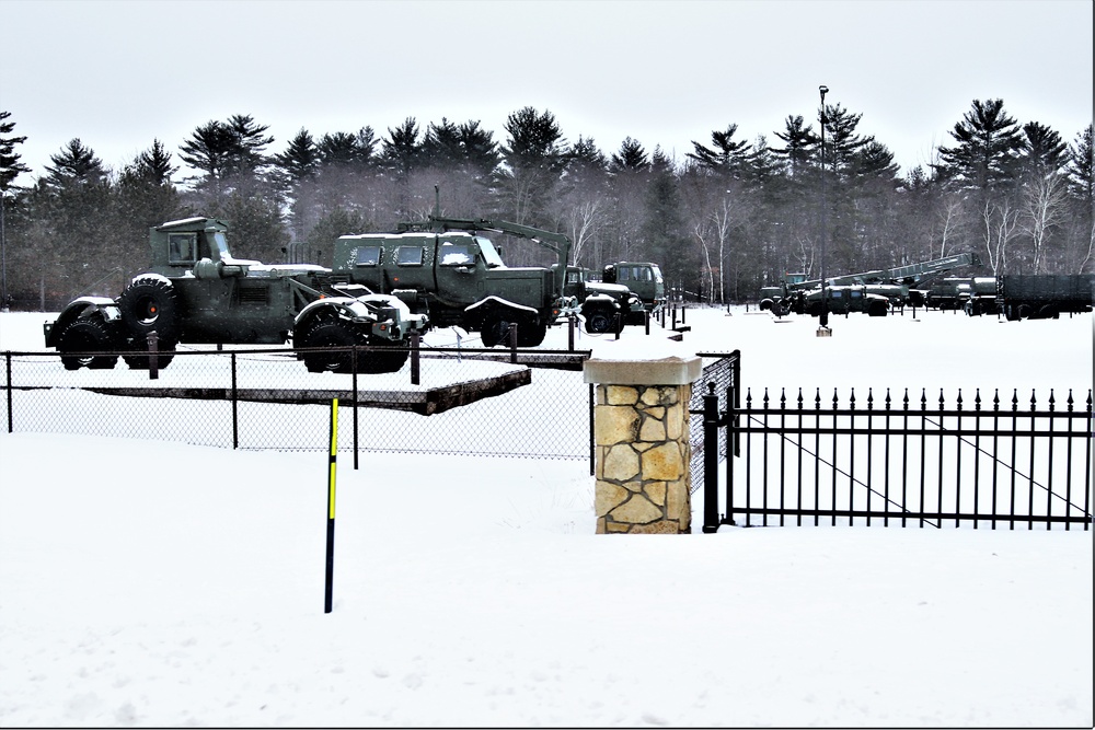 Winter views at Fort McCoy's Commemorative Area