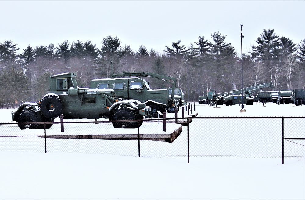 Winter views at Fort McCoy's Commemorative Area