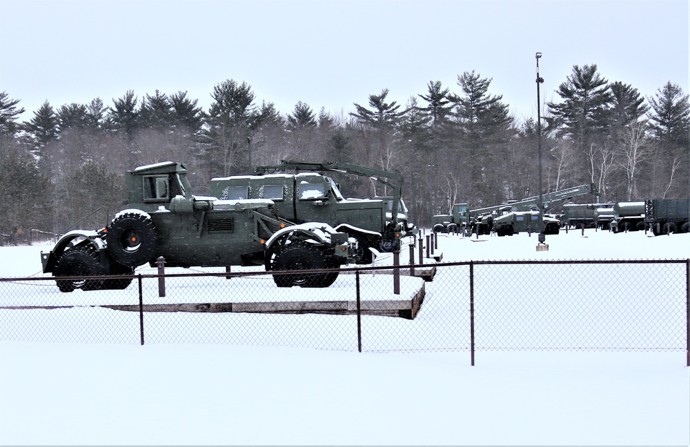 Winter views at Fort McCoy's Commemorative Area