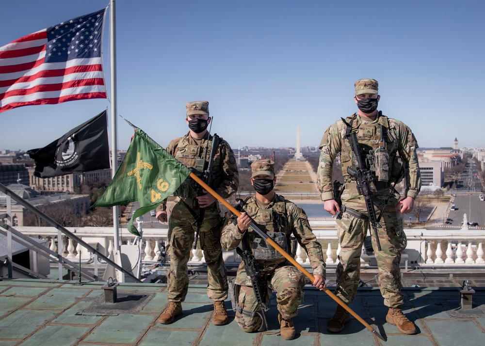 Promotions At The Top Of The U.S. Capitol Building