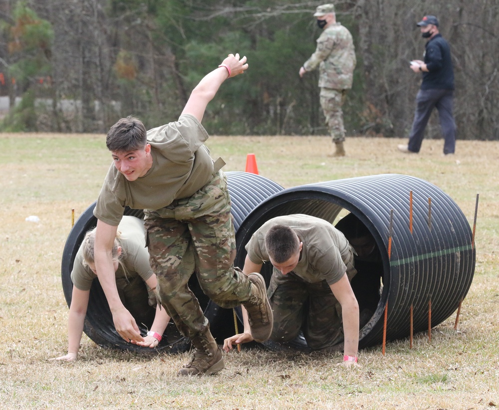 JROTC Cadets compete at Raider Challenge 2021