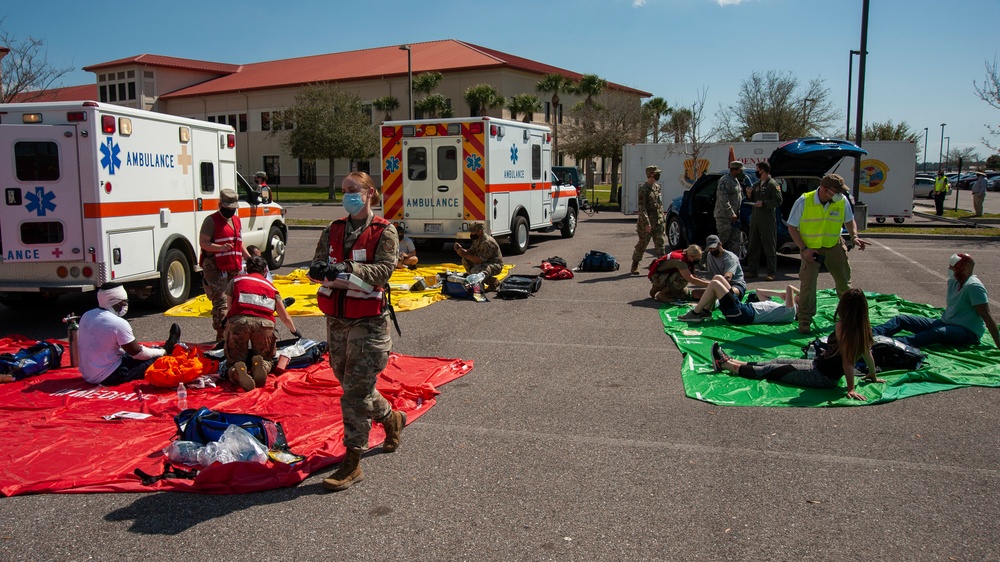 6th Medical Group perform exercise Ready EAGLE