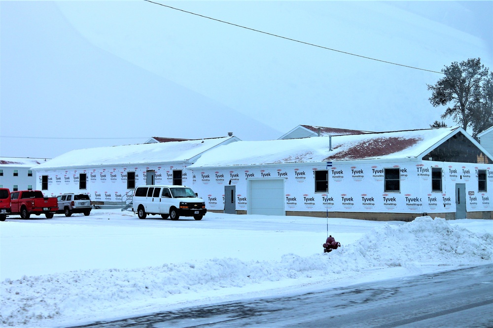 World War II-era buildings receiving upgrades at Fort McCoy