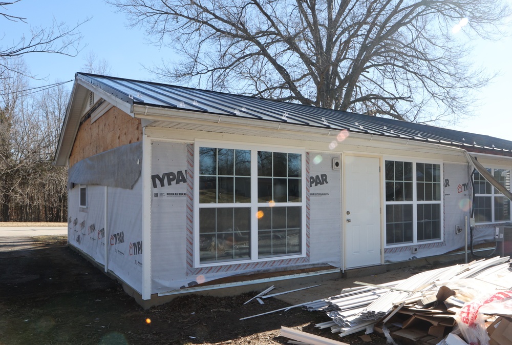 House renovation at Fort Knox