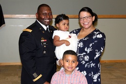 Subsistence military food advisor promoted to chief warrant officer four