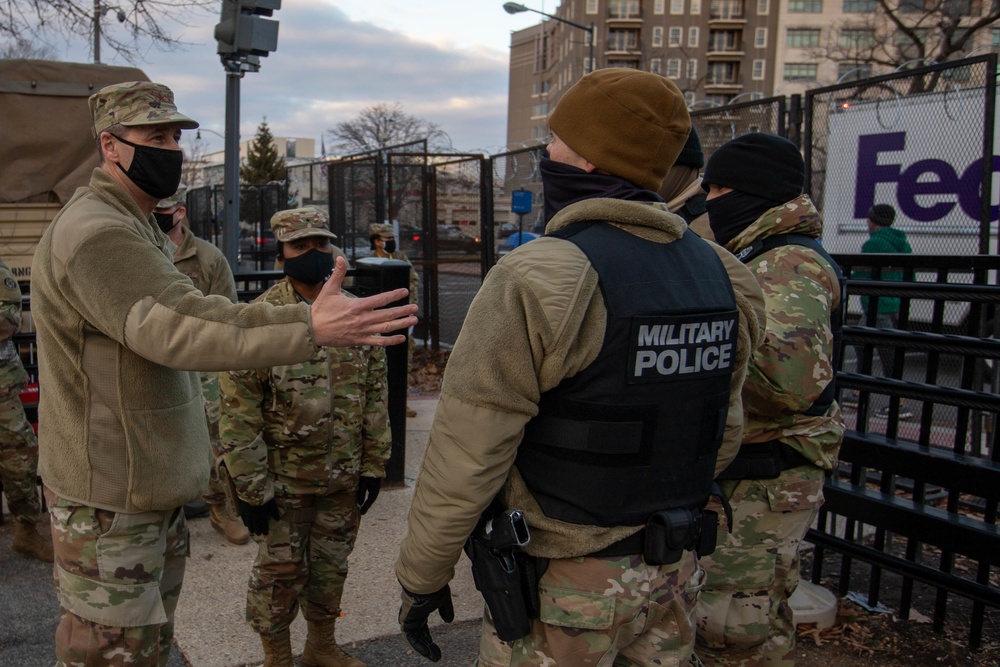 MDNG Soldiers and U.S. Capitol Police Unite for Security Mission