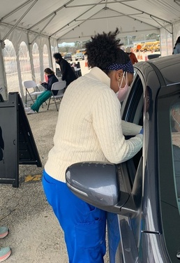 South Carolina National Guard Soldiers serve on the frontlines fighting against COVID-19