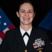 Command Senior Chief Angela Collins poses for an official photo