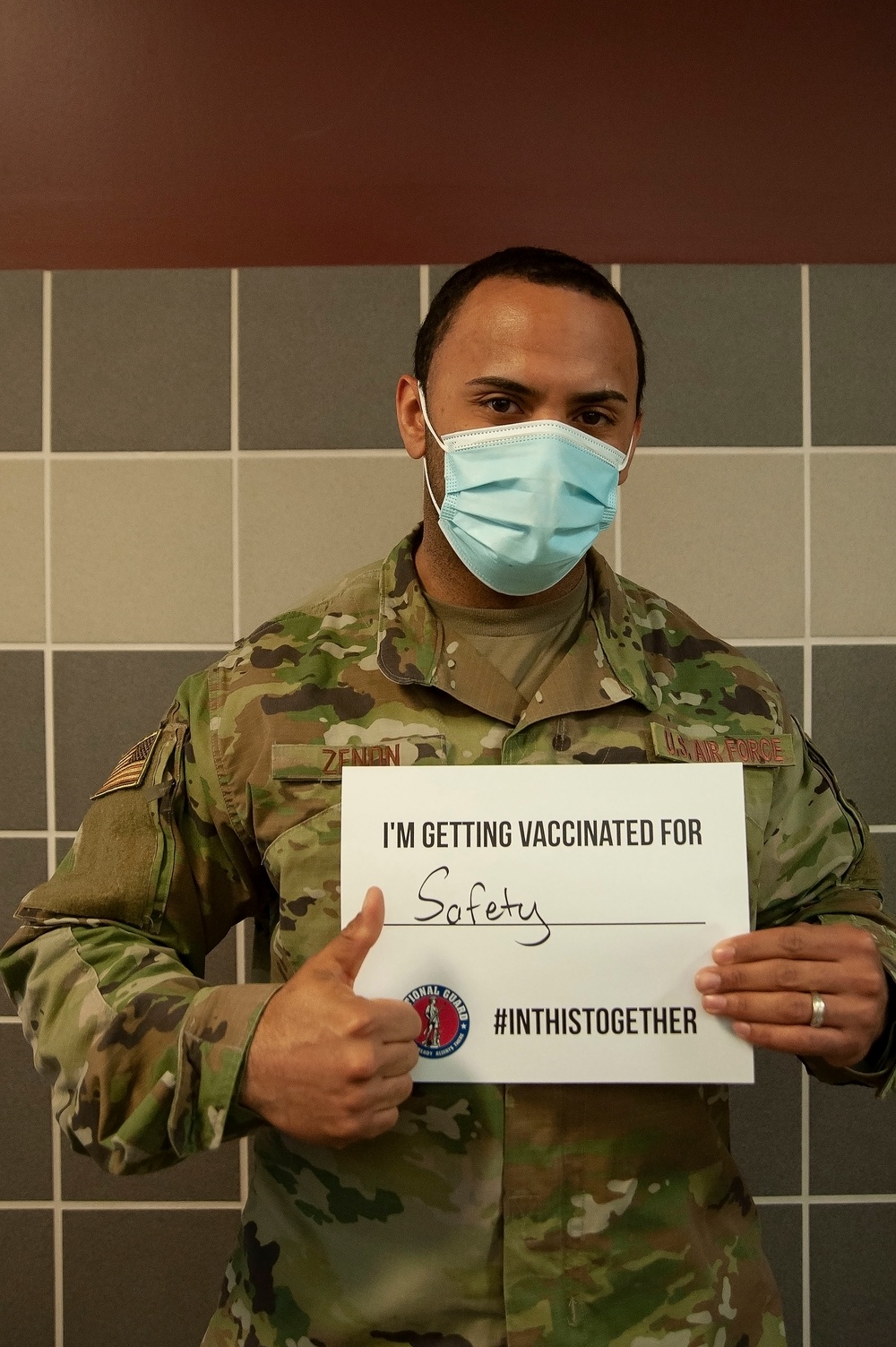 Nebraska Guardsmen volunteer for COVID-19 vaccine