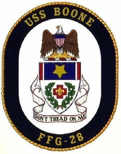 USS Boone (FFG-28) Crest