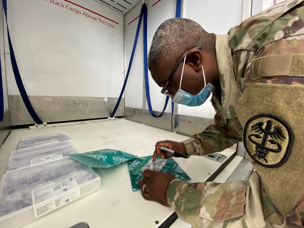 Miami Community Vaccination Center Prepares for Opening